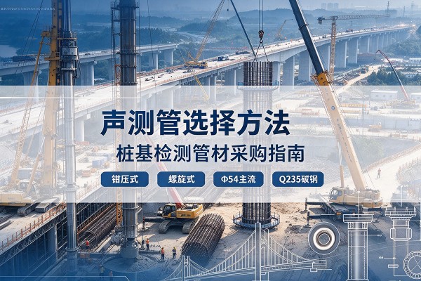 高港声测管选型标准
