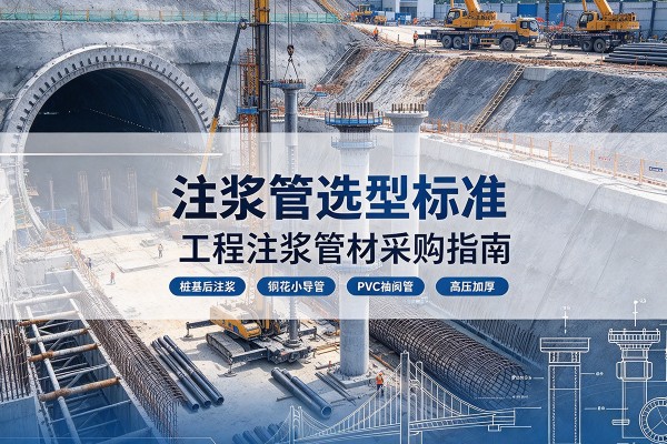 高港注浆管选型标准