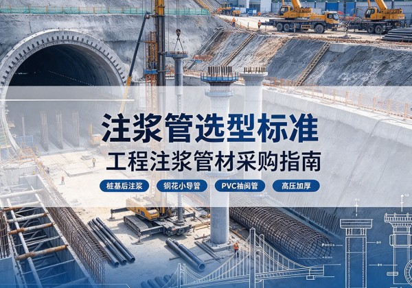 高港注浆管选型标准